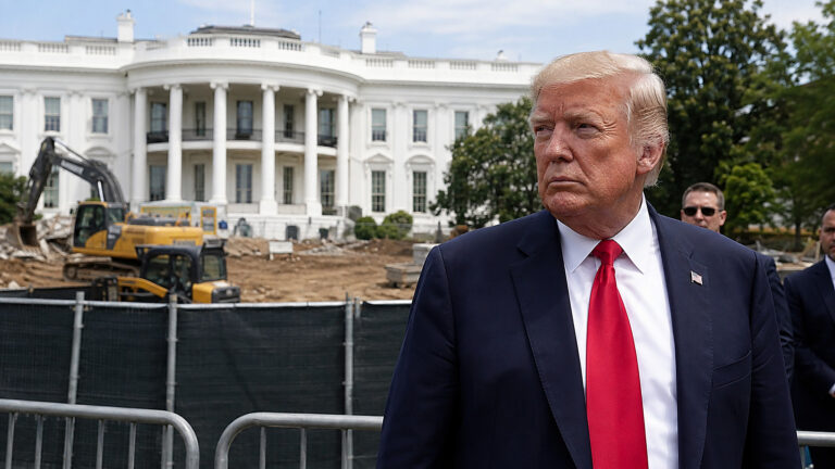 Biały Dom, sala balowa i granice władzy: sąd zatrzymał Trumpa
