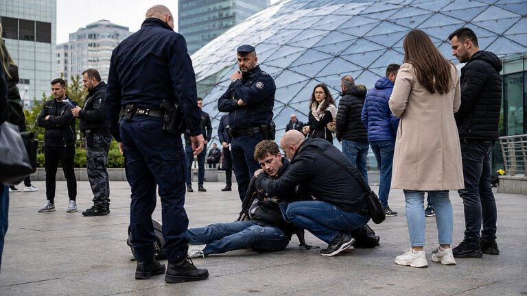 Atak przed Złotymi Tarasami. Policja szuka sprawcy, klub walk zabrał głos