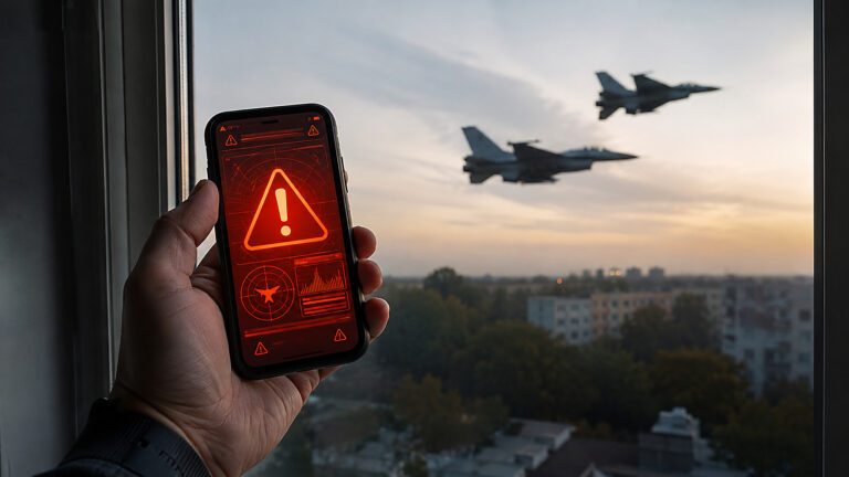 Alert RCB przy poderwaniu myśliwców. Lekcja po Ch-101