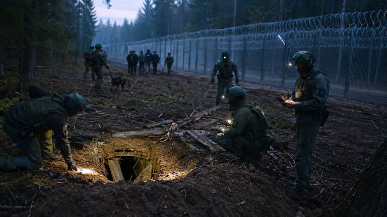 Tunel z Białorusi na Łotwę. Wojna hybrydowa schodzi pod ziemię