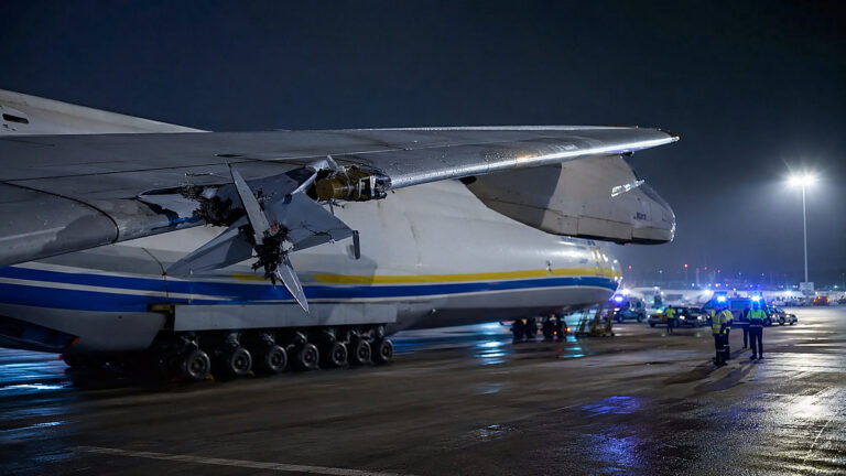 Dron uderzył w Antonowa w Lipsku. Trop prowadzi pod Łódź