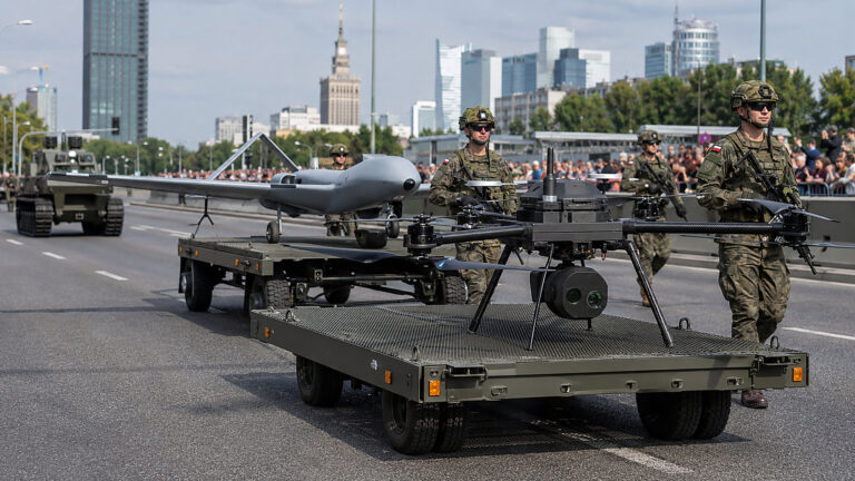 Drony na Święto Wojska Polskiego. Warszawa zobaczy nowe systemy