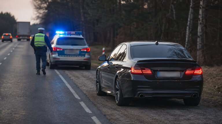 201 km/h na DK45. Kierowca BMW stracił prawo jazdy