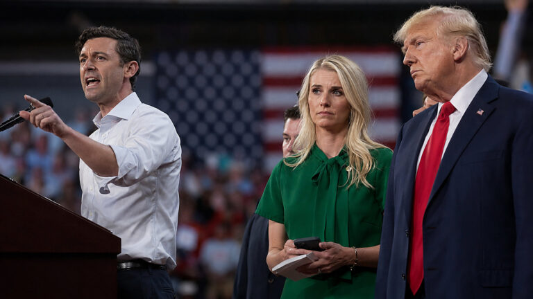 Natalie Harp w centrum awantury. Ossoff oskarża Trumpa o wojnę z kłamstwa