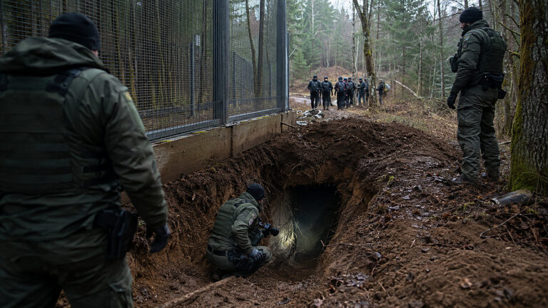 Łotwa wykryła tunel z Białorusi. Granica UE musi być szczelna także pod ziemią
