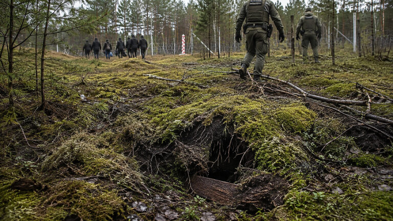 Tunel pod granicą NATO. Łotwa zatrzymała 28 migrantów z Białorusi