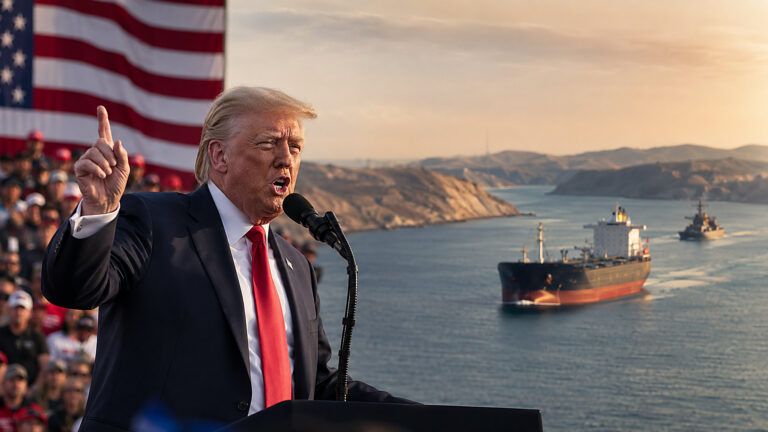 Trump o cieśninie Ormuz: traktuje ją jak terytorium USA
