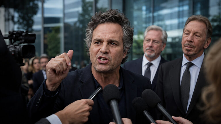 Mark Ruffalo atakuje Ellisonów. Oracle, Gaza i wielka gra o media