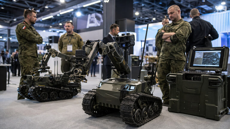 Polska sztuczna inteligencja dla wojska. Roboty Łukasiewicza jadą na MSPO