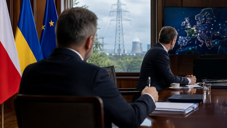 Nowy premier Ukrainy dziękuje Tuskowi za sankcje i liczy na Polskę w drodze do UE