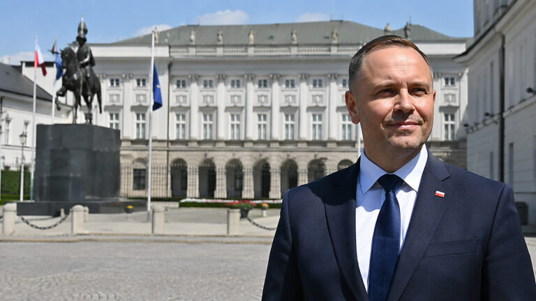 Rok prezydentury Karola Nawrockiego. Otwarte spotkanie przed Pałacem