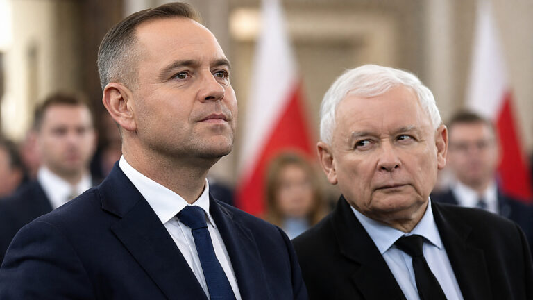 „Le Monde” kreśli spór Nawrockiego z Kaczyńskim. Prawica nie może dać się rozgrywać