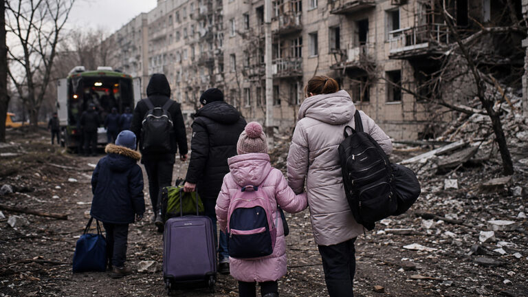 Rosyjski nacisk na Kramatorsk. Rodziny z dziećmi muszą opuścić zagrożone dzielnice
