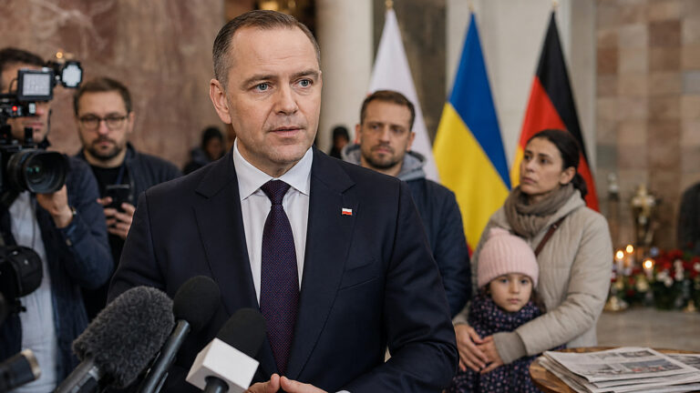 niemiecka prasa polakach ukraińcach nawrockim. Polska ma prawo stawiać warunki