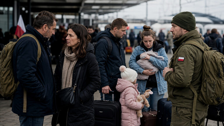 Polacy zapytani o wojnę. Wielu myśli o wyjeździe z kraju