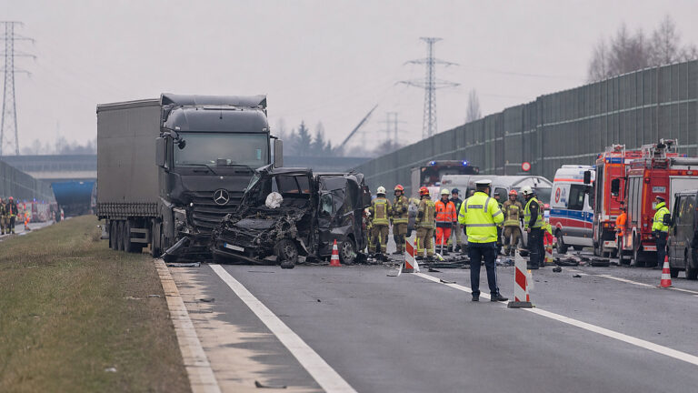 Cztery osoby zginęły w wypadku na A1 pod Częstochową