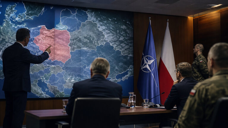 Błaszczak odpowiada Szłapce. Spór o artykuł 5 NATO i obronę Polski