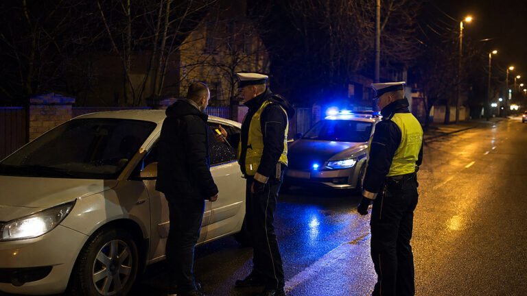 Pijany kierowca bez uprawnień zatrzymany. Policja chce jego deportacji