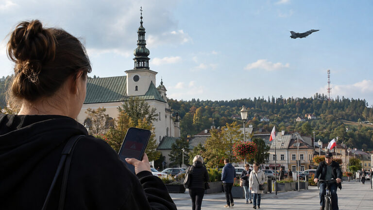Alert RCB po rosyjskim ataku odwołany. Polskie lotnictwo chroniło wschód kraju