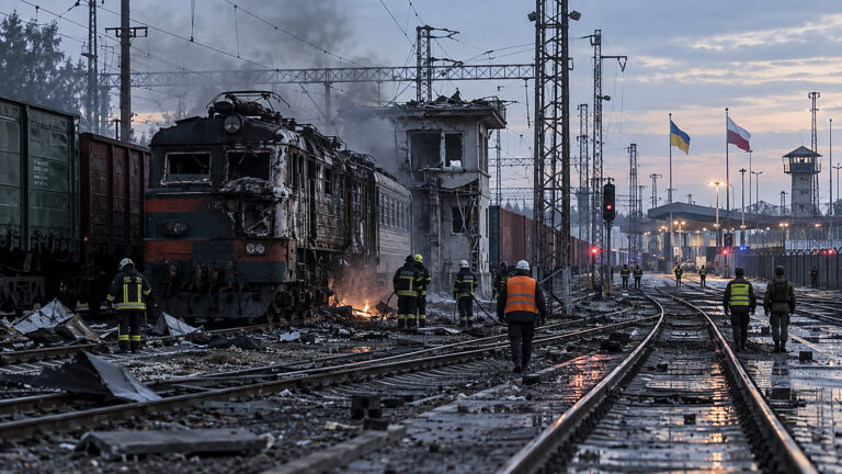 Rosyjski atak przy Dorohusku uderzył także w polski transport