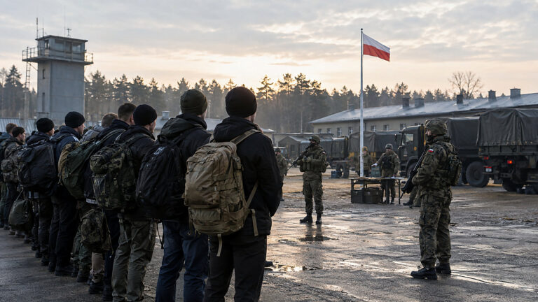 Mentzen: Polska nie jest gotowa do wojny. Chce przywrócenia poboru
