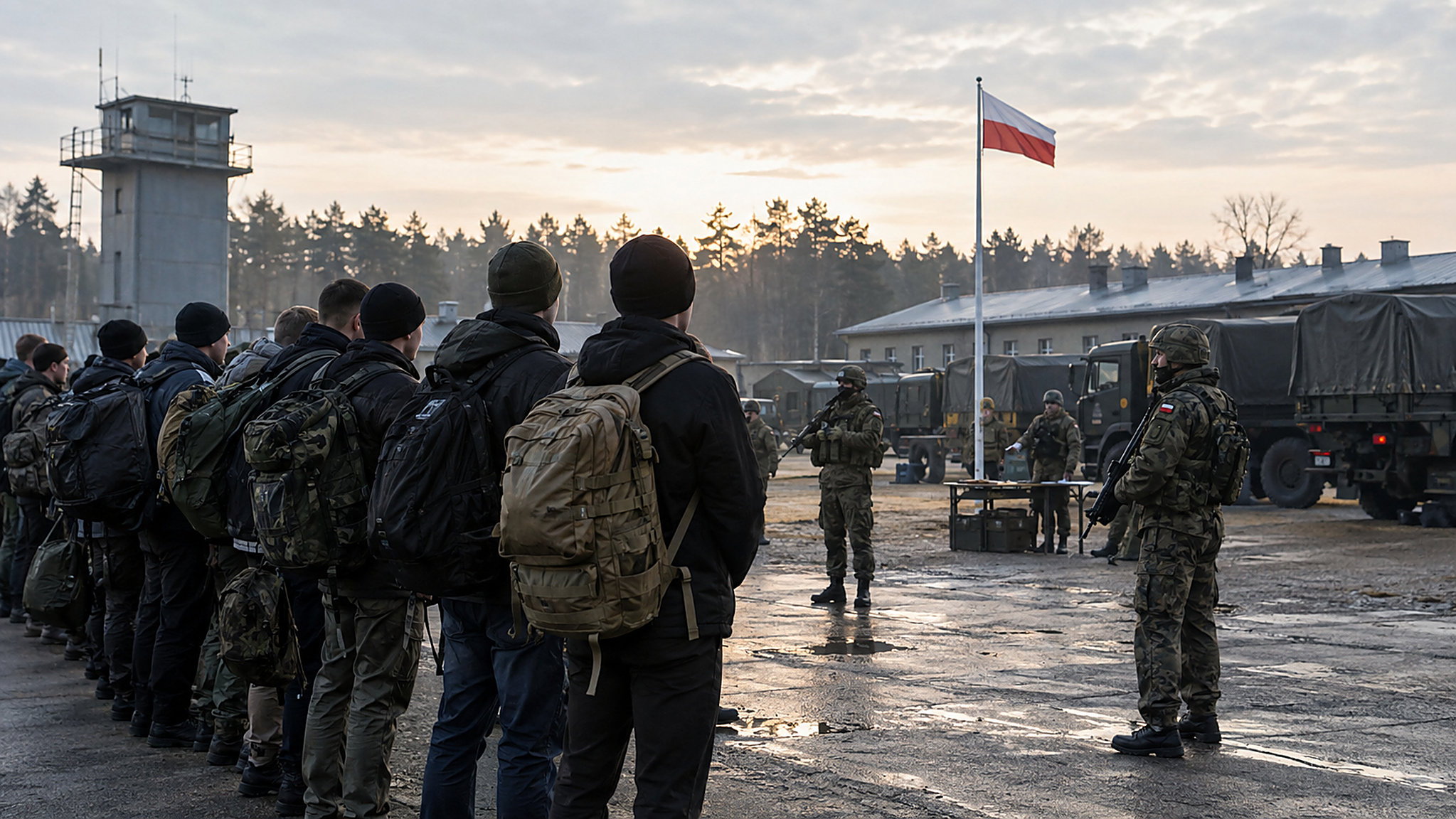 Mentzen: Polska nie jest gotowa do wojny. Chce przywrócenia poboru