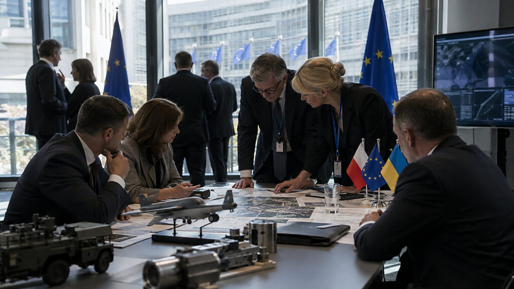 Bruksela chce środków SAFE dla projektów z Ukrainą. Polska zaskoczona
