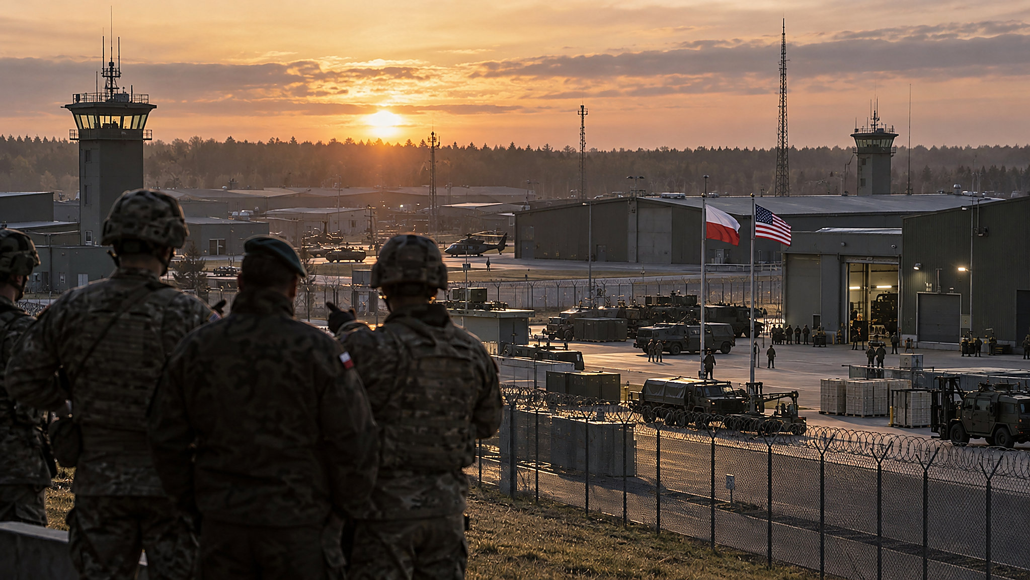 Baza wojskowa USA w Polsce coraz bliżej. Wielkopolska prowadzi