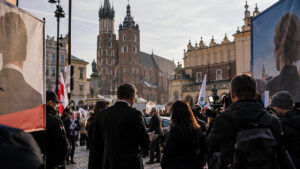 Hoffman popiera Gibałę, Tusk mobilizuje KO. Kraków przed wyborem – ilustracja