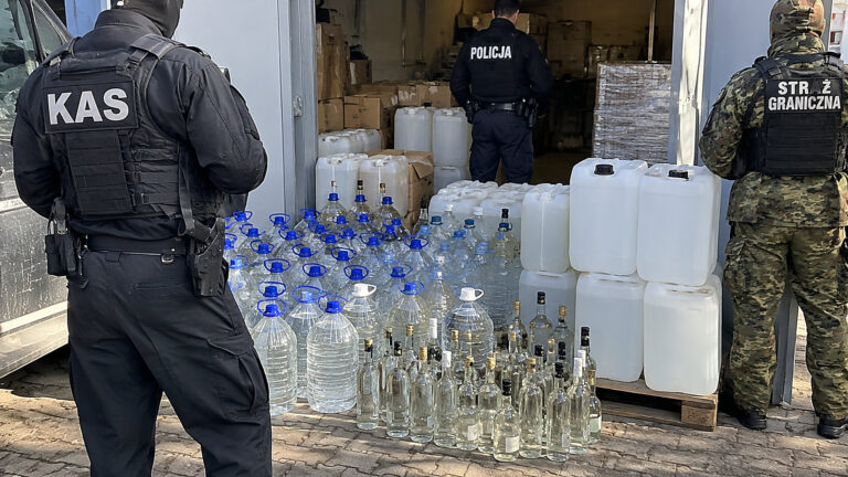 Ponad 600 litrów nielegalnego alkoholu przejęto w Koszalinie