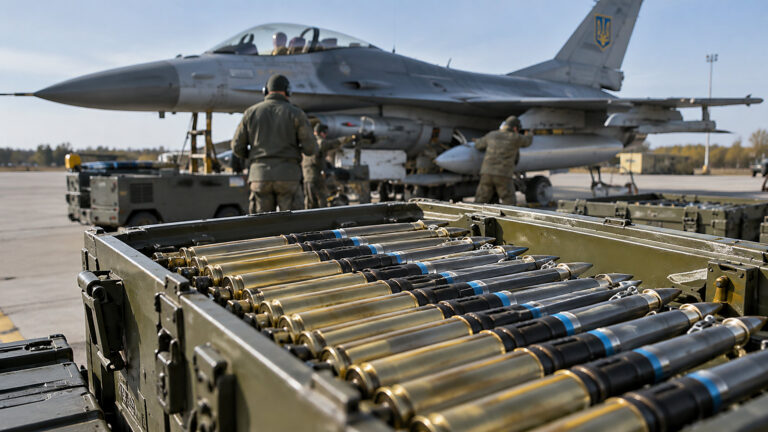 Polska przekaże Ukrainie amunicję 20 mm do F-16. Jest warunek